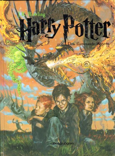 Harry Potter book Swedish - Harry Potter och Flammande Bägaren - J.K. Rowling